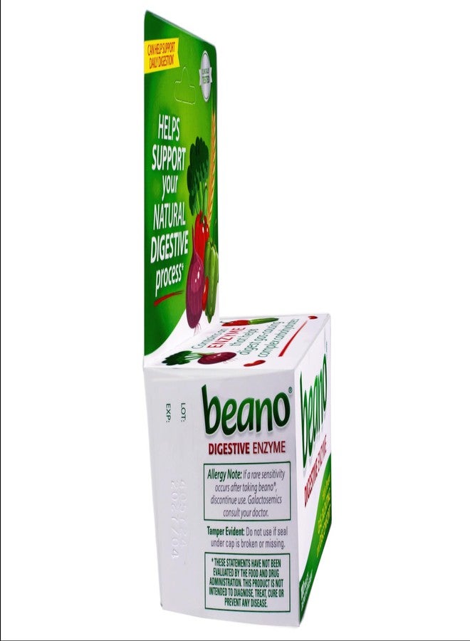 Beano Food Enzyme, 100 Tablets Each (Value Pack of 3) - Image 3